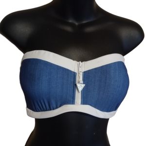 NWT Seafolly Block Party Women's Bandeau Bustier